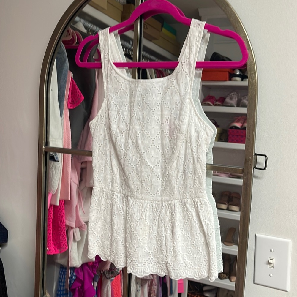 Lilly Pulitzer peplum top